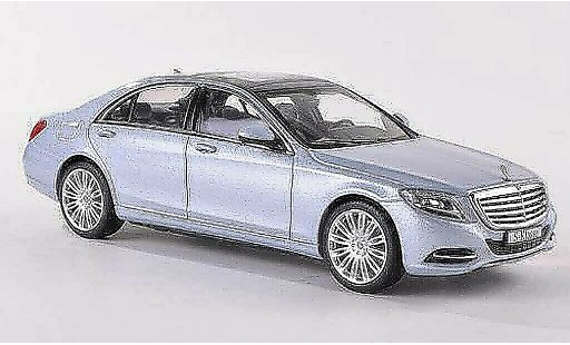 Mercedes Classe S Base 1/43 Schuco (W222) blauw 2013 modelauto