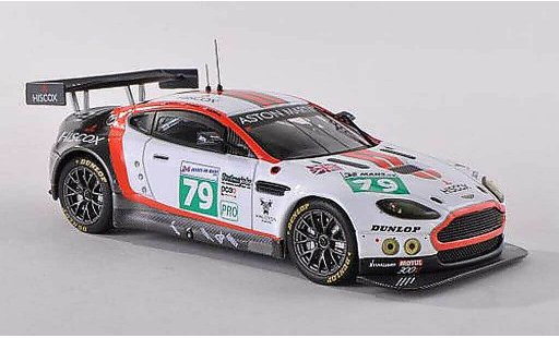 Aston Martin V8 vantage 1/43 IXO No.79 Hiscox 24h Le Mans 2011 Hancock/Dolan/Buncombe modelauto