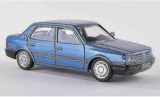 Peugeot 309 Berline 1/43 Paradcar Sedan blauw modelauto