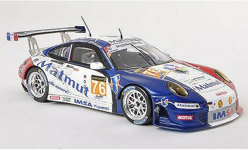 Porsche 911 GT3 RSR 1/43 Spark 2013 No.76 Imsa Performance Matmut 24h Le Mans C.Bourret/R.Narac/J.K.Vernay modelauto