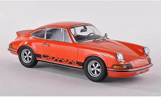 Porsche 911 RS 1/43 Schuco Carrera 2.7 rood avec zwartem Schriftzug modelauto
