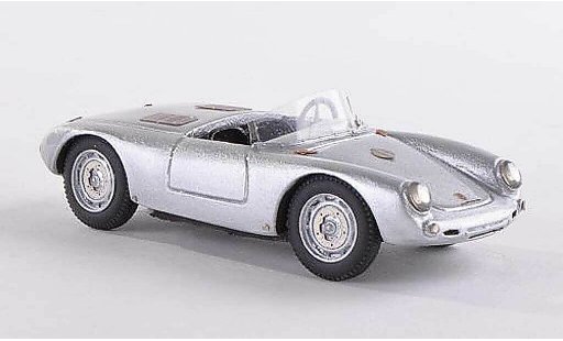 Porsche 550 1952 1/43 Jolly Model Glockner Spyder grijs modelauto