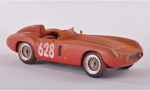 Ferrari 500 Mondial 1/43 Jolly Model Scaglietti No.628 Mille Miglia avec Schmutzeffekt 1955 M.Della Favera modelauto
