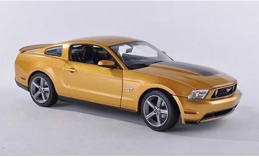 Ford Mustang GT 1/18 Greenlight dore/zwart modelauto