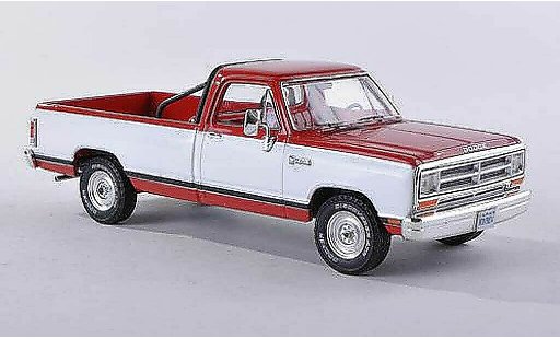 Dodge RAM pickup 1/43 Premium X Pick Up rood/wit modele special limitee edition 500 piece 1987 modelauto