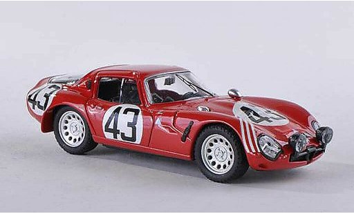 Alfa Romeo Giulia TZ2 1/43 Best Nr.43 24h Le Mans 1965 Zeccoli/Rosinski modelauto