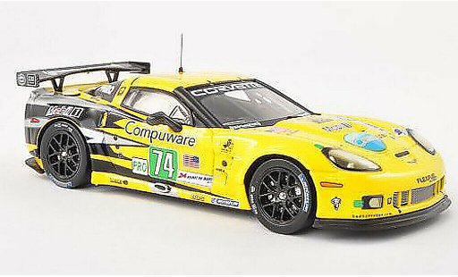 Chevrolet Corvette ZR1 1/43 IXO C6 No.74 24h Le Mans 2011 O.Garvin/J.Magnussen/R.Westbrook modelauto
