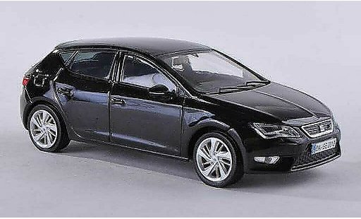 Seat Leon Base 1/43 Seat zwart 2012 modelauto
