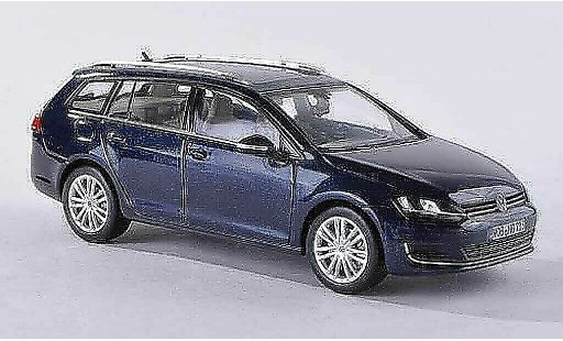 Volkswagen Golf Variant 1/43 Herpa blauw 2013 modelauto