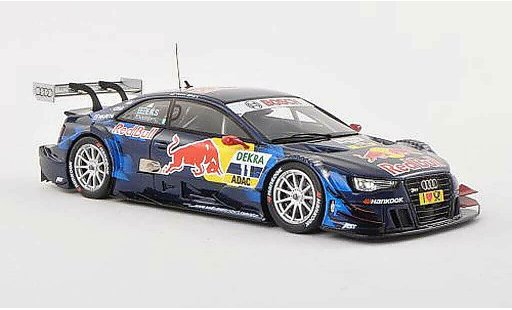 Audi RS5 dtm 1/43 Spark No.11 Red Bull -Saison 2013 M.Ekstrom modelauto