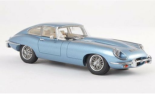 Jaguar E-Type Base 1/43 Matrix Series II -blauw modelauto