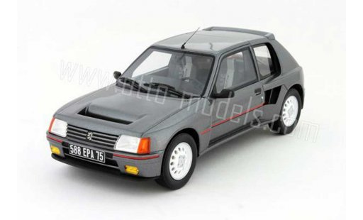 Peugeot 205 Turbo 16 1/18 Ottomobile t16 serie 200 grijs 1984 modelauto