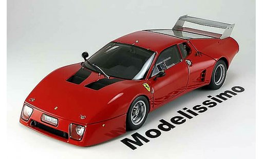 Ferrari 512 BB 1/18 BBR Models le mans presentation 1979 rood modelauto