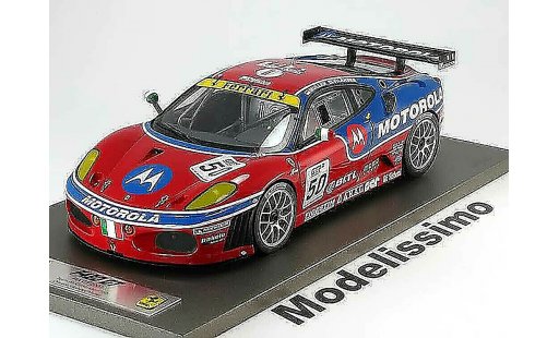 Ferrari F430 GT 1/18 BBR Models no.50 fia champions vilander muller 2007 motorola modelauto