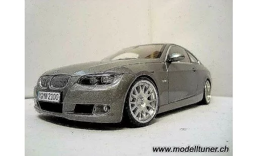 Bmw 330 coupe 1/18 Kyosho E92 grijs modelauto
