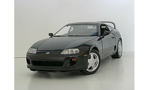 Toyota Supra Base 1/18 Kyosho zwart modelauto