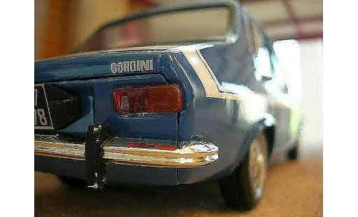 Renault 12 Gordini 1/18 Solido 1971 blauw modelauto