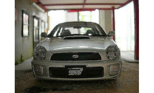 Subaru Impreza WRX 1/18 Autoart STI grijs modelauto