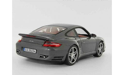 Porsche 911 Turbo 1/18 Norev grijs modelauto