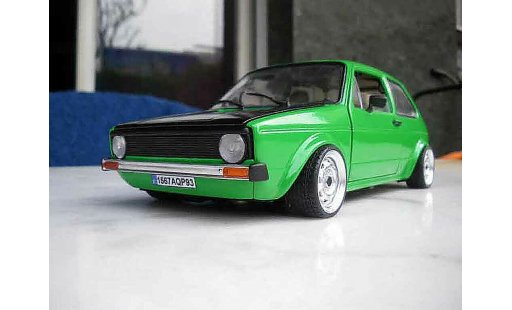 Volkswagen Golf GTI 1/18 Solido emeraude modelauto