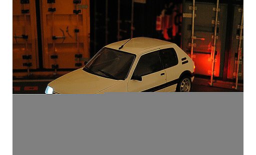 Peugeot 205 GTI 1/18 Norev Wit 1.9 LED modelauto