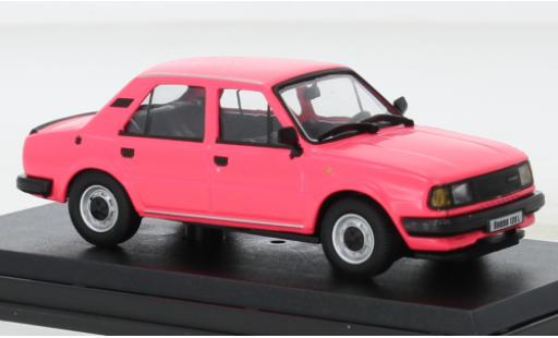 Modelauto Skoda 120 Base L roze 1984 1/43 Abrex
