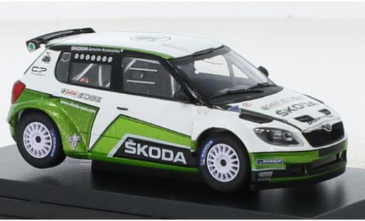 Modelauto Skoda Fabia S2000 II FL Motorsport Design 2012 1/43 Abrex