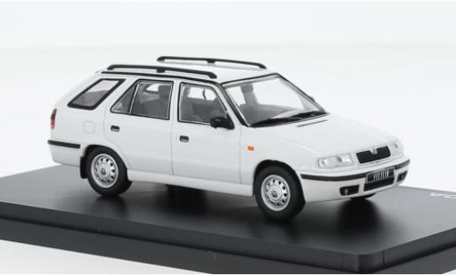Modelauto Skoda Felicia FL Combi wit 1998 1/43 Abrex