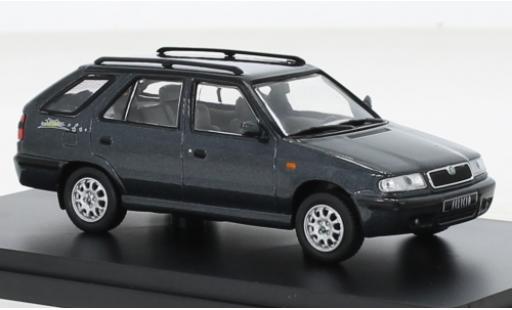 Modelauto Skoda Felicia FL Combi Magic metallic grijs 1998 1/43 Abrex