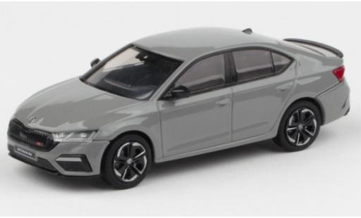 Modelauto Skoda Octavia RS IV grijs 2020 1/43 Abrex