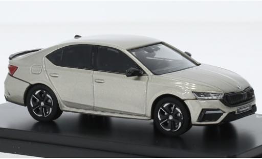 Modelauto Skoda Octavia RS IV metallic beige 2020 1/43 Abrex