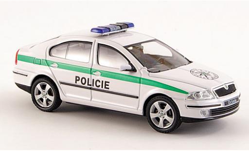 Modelauto Skoda Octavia Livree Flotte politie Tschechien 2004 1/43 Abrex