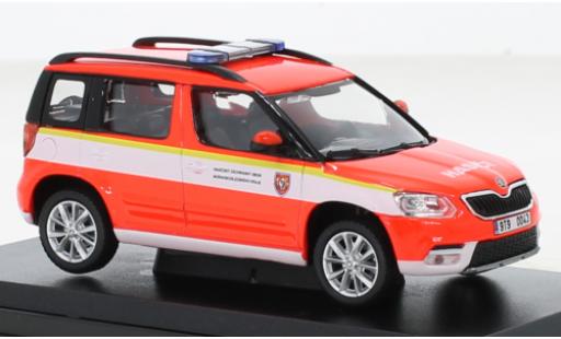 Modelauto Skoda Yeti FL HZS Moravskoslezskeho Kraje 2013 1/43 Abrex