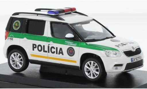 Modelauto Skoda Yeti FL Policia (SR) 2013 1/43 Abrex