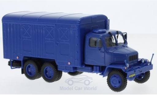 Modelauto Praga V3S Kasten bestelwagen blauw 1967 1/43 Abrex