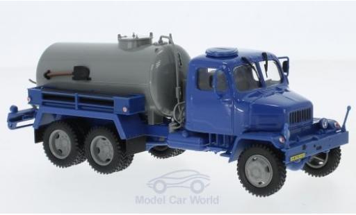 Modelauto Praga V3S Tankwagen blauw/grijs 1967 1/43 Abrex