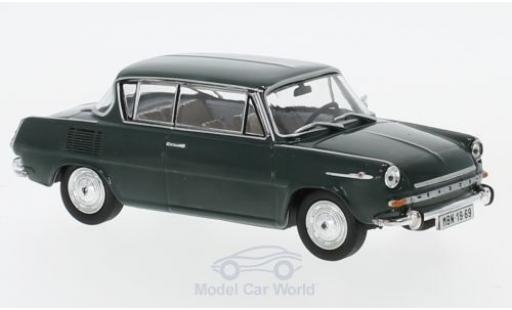 Modelauto Skoda 1100MBX Base 0MBX groen 1969 1/43 Abrex