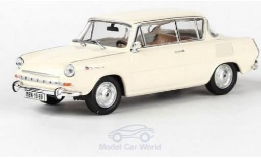 Modelauto Skoda 1100MBX Base 0MBX beige 1969 1/43 Abrex