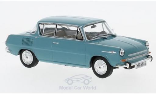 Modelauto Skoda 1100MBX Base 0MBX turquoise 1969 1/43 Abrex