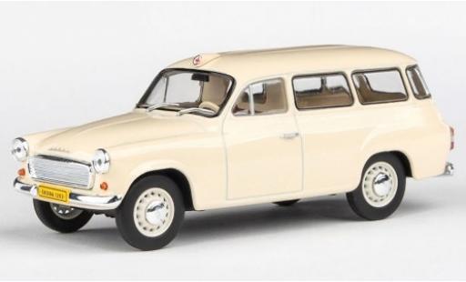 Modelauto Skoda 120 Ambulanz 2 Ambulance Sanitka (CZ) 1964 1/43 Abrex