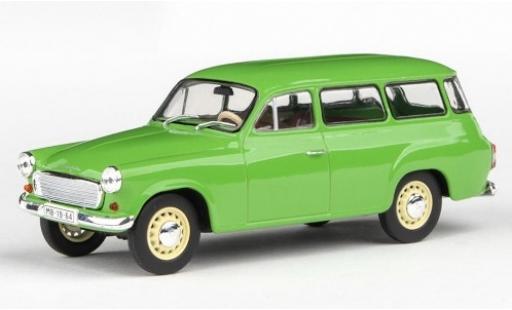 Modelauto Skoda 120 Base 2 groen 1964 1/43 Abrex