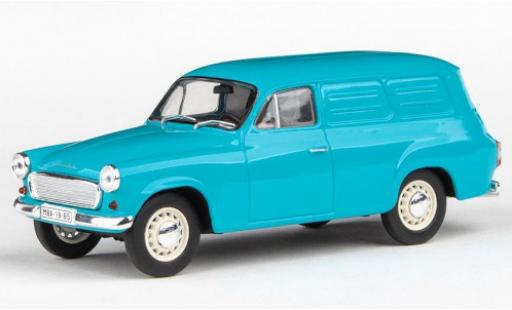 Modelauto Skoda 120 Kasten 2 bestelwagen turquoise 1965 1/43 Abrex