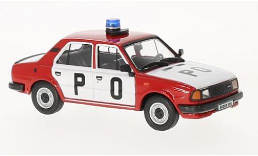 Modelauto Skoda 120 Livree Officielle L 1984 brandweer (CZ) 1/43 Abrex