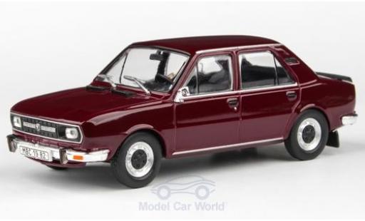 Modelauto Skoda 120 Base L rood 1982 1/43 Abrex