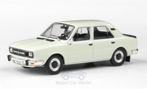 Modelauto Skoda 120 Base L wit 1982 1/43 Abrex