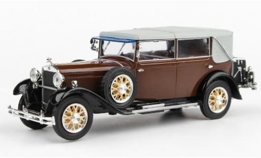 Modelauto Skoda 860 Base bruin/zwart 1932 1/43 Abrex