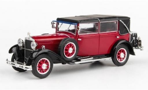 Modelauto Skoda 860 Base rood/zwart RHD 1932 1/43 Abrex