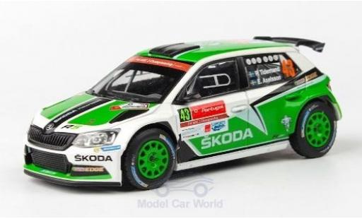 Modelauto Skoda Fabia R5 III No.43 Rally WM Rally Portugal 2015 P.Tidemand/E.Axelsson 1/43 Abrex