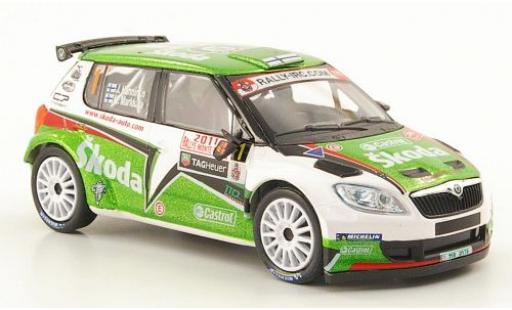 Modelauto Skoda Fabia S2000 No.1 Rally Monte-Carlo 2011 1/43 Abrex