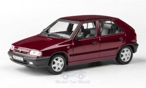 Modelauto Skoda Felicia 1.3 GLXi metallic rood 1994 1/43 Abrex